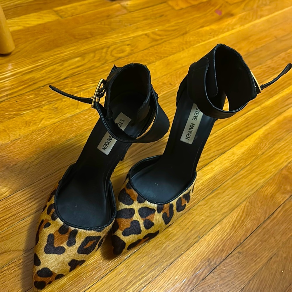 Leopard heels